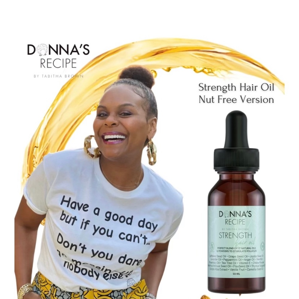 Donna’s Recipe by Tabitha Brown Hair Strength Oil